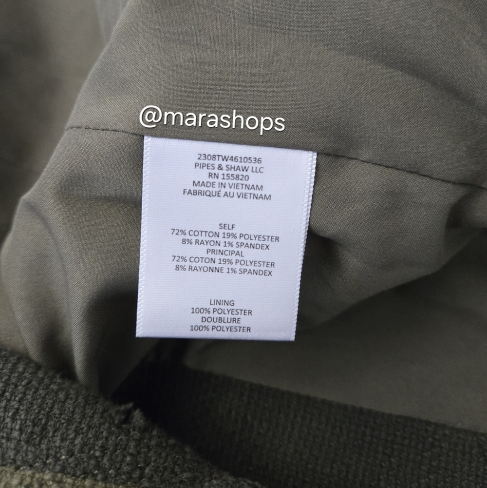 Veronica Beard Edison Dickey Jacket Olive Green - Picture 9 of 11
